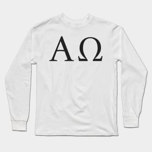 the Alpha and the Omega Long Sleeve T-Shirt